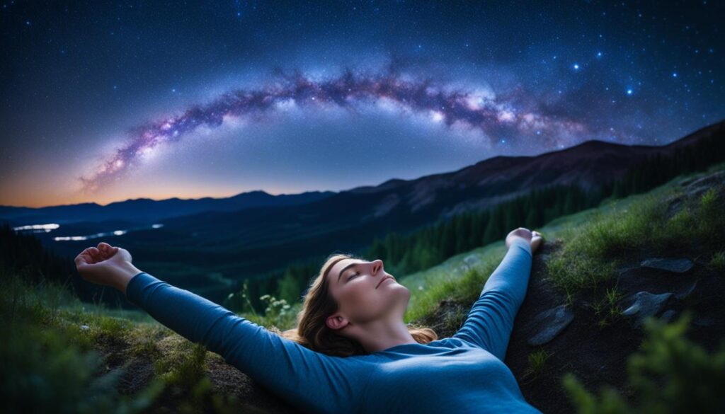 Stargazing for anxiety relief