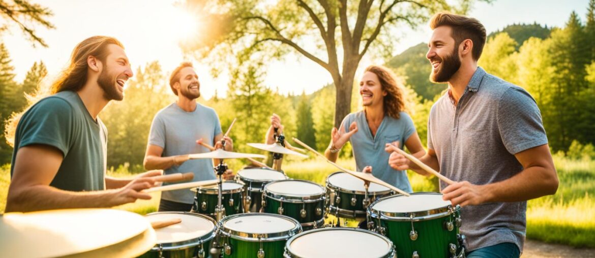 Drum Circles for Anxiety Relief Music Therapy